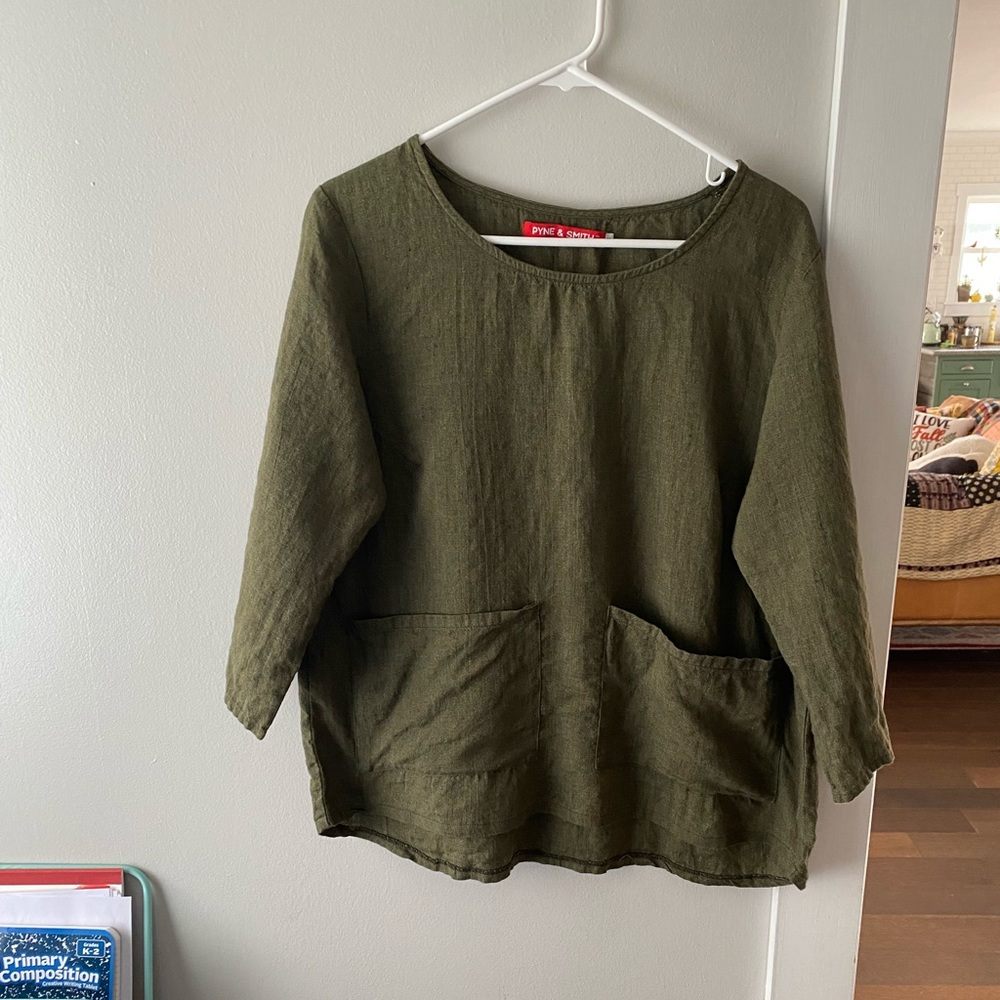 Pyne & Smith artist blouse